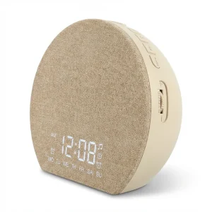 White Noise Sound Machine for Sleep Digital Wake Light Table Desk Alarm Clock RGB Color Light Brightness OEM ODM