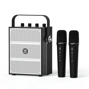 Winbridge S99 Wireless Speaker With Dual Handheld Microphone