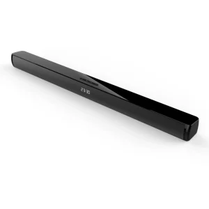 Wireless 40W 60W TV Soundbar with Built-In Bass Wooden Design BT HD ARC AUX Home Theatre Speaker System for Home Entertainment