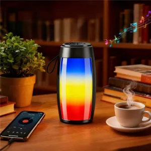 Wireless Audio Speaker Loud Bass Sound System Desktop Computer Speaker Outdoor Party Dancing Loud Speaker
