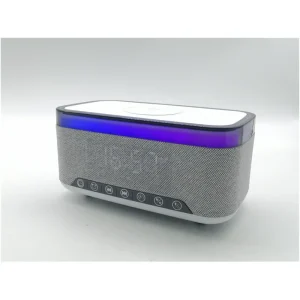 Wireless Charger Atmosphere Night Light Alarm Clock Bluetooth Speaker White Noise Sound Machine Smart Speakers