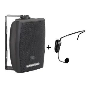 Wireless Headset Microphone 40W Wall Mounted Teaching Speaker Suitable for Schools Training Rooms Dance Studios and More