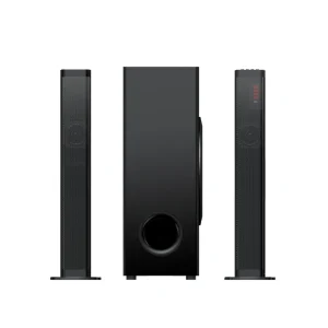 Wireless Home Theater Soundbar with Subwoofer for V5.2 60W Output USB TF FM AUX Coaxial Inputs Remote Control