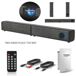 Wireless Home Theater Systems Wireless Speaker Detachable TV Speaker for TVs and Computers