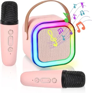 Wireless Karaoke Speaker with Mic Portable Stereo Sound Audio Equipment
