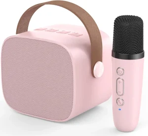 Wireless Kids Karaoke Microphone With Speaker Customized Portable Karaoke Machine Microphone Birthday Gift
