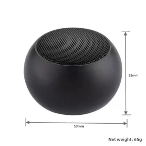Wireless Metal Subwoofer Speaker Mini Sound Large Volume Outdoor Portable Stereo