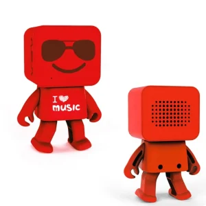 Wireless Mini Speaker Wireless Robot Speaker Fabric Dancing Speaker