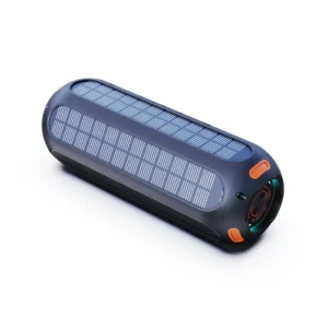Wireless Outdoor Handsfree Call Portable Magnetic Golf Cart Solar Speaker with Magnet and Hook