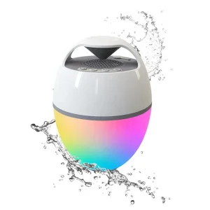 Wireless Outdoor Portable RGB LightShow IPX8 Waterproof Floating Pool Speaker