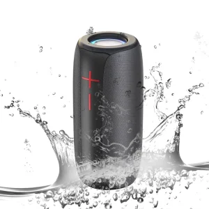 Wireless Portable Bluetooth TWS Speaker RGB Stereo Sound Bass Woofer Waterproof Fabric for Home Outdoor Computer Compatible