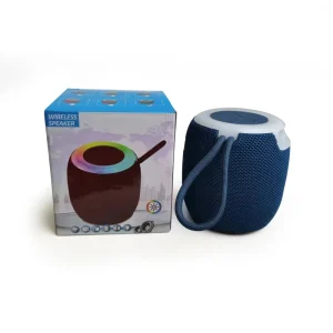 Wireless Portable Cloth RGB Light Wireless BT Gaming Speaker With Mic Woofer Speaker Parlantes Bocinas Portatiles