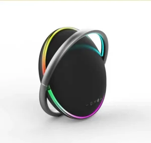 Wireless Portable Stereo BT Home Speaker with RGB Light Creative Satellite UFO Multifunctional Subwoofer Speakers Falante