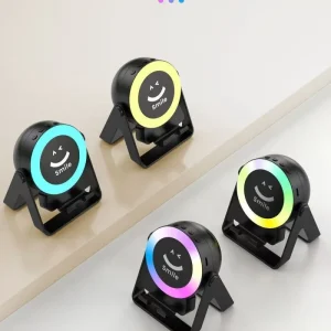 Wireless Sensor Speaker for Bedroom Gaming Rechargeable Desktop Phone Stand 5W for 5 Speaker New Model
