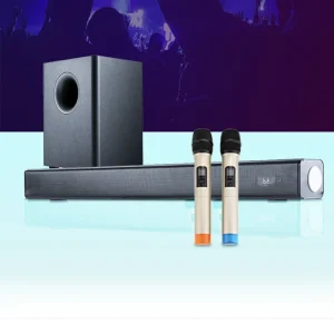 Wireless Soundbar Speaker with Microphone Function Surround Sound bar Box Sound