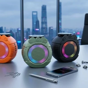 Wireless Speaker Magnetic Stand Charging Phone Holder and Speaker Charging Three in one