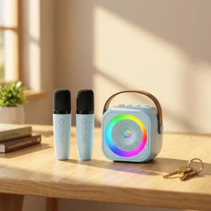 Wireless Speaker Outdoor Portable Mini Wireless Microphone Integrated Karaoke Speaker