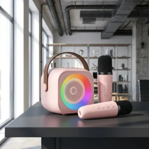 Wireless Speaker Outdoor Portable Mini Wireless Microphone Integrated Karaoke Speaker