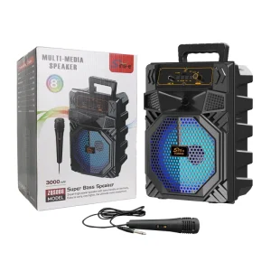 Wireless Speaker Outdoor Super Heavy Bass TWS Connection High Volume FM Card Slot 1000 2000mAh Battery 5 10W Home Karaoke