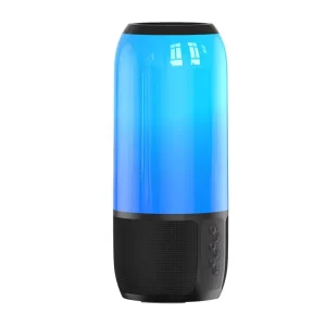 Wireless Speaker Portable LED Mini Transparent MP3 MP5 Battery Rechargeable Music Player Desktop Speakers
