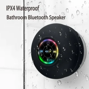 Wireless Speaker Portable Waterproof Suction Cup Mini Shower Speaker