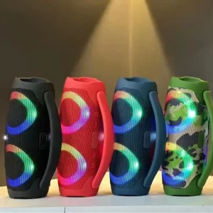 Wireless Speaker RGB Color Light Handheld Portable Outdoor Heavy Bass Subwoofer Smart Audio