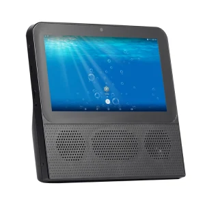 Wireless Speaker Tablet Stand Wifi Speaker with 7” Touch Screen