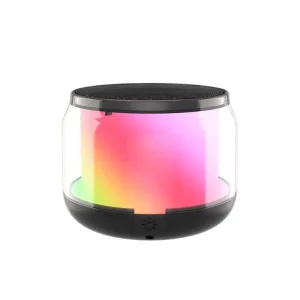 Wireless TWS Speaker with RGB LED Lights Portable Design for Home Outdoor and Computer Use Mini Subwoofer