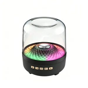Wireless V5.3 Speaker Home Computer Desktop Speaker USB Flash Drive Compatibility RGB LED Lights