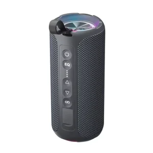 Wireless Waterproof Speaker with Stand Disktop Computer with Rgb Lighting and Shoulder Strap