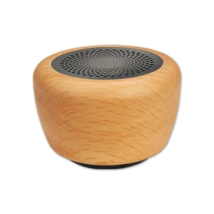 Wooden Bluetooth Speaker Eco friendly Bamboo OEM Logo Small Portable Stereo Wireless Speaker