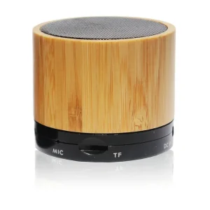 Wooden Eco Friendly Speaker Mini Bamboo Wireless Subwoofer