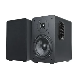 Wooden Super Bass Treble USB SD MMC Card Amplifier Optical Input DSP Hi Fi Blue Tooth Bookshelf Speaker
