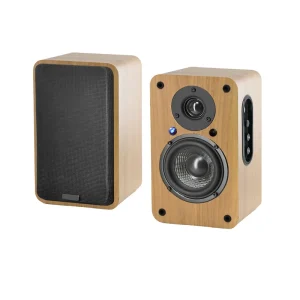 Wooden Usb Wireless Studio Monitor 100w Hi-fi Music Blue Tooth Bookshelf Speaker