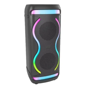 Worldcup Wireless BT TV Soundbar Portable with Double 8W Woofer Speaker for Party and Outdoor