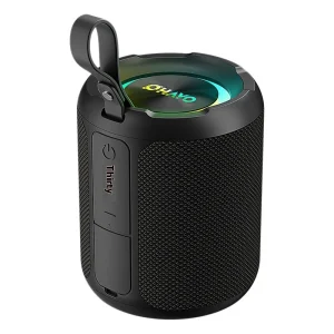 X3 Portable Bluetooth Audio Speaker 40W RGB LED Lighting Waterproof Subwoofer for Home Outdoor for Mobile Phone