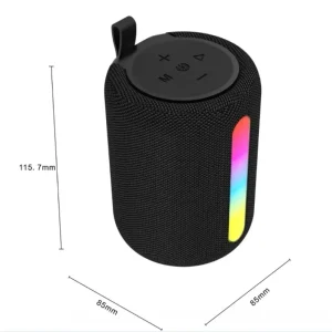 X619 Portable RGB LED Mini Wireless Subwoofer Outdoor Speaker