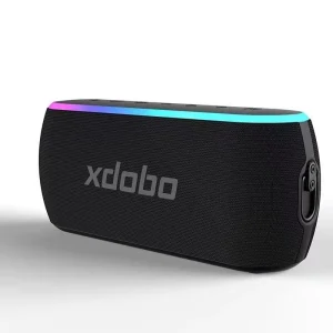 X8 III 60W Portable Colorful RGB Speaker IPX7 Outdoor Waterproof TWS Wireless Speaker with Heavy Subwoofer