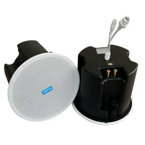 XBPA Network Audio PA System Manufacturer IP Ethernet RJ45 POE Ceiling Speaker Built in Power Amplifier 30 80W