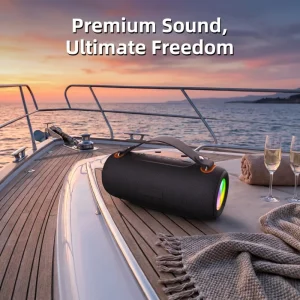 XL09 30W Wireless Speaker Dual Bass Diaphragms 4000mAh Battery IPX6 Waterproof Outdoor Party