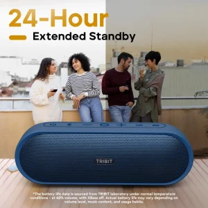 XSound Plus 2 Portable Speaker 30W Wireless Audio IPX7 Waterproof 24H Battery XBass Stereo Sound Party Use
