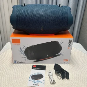 XTREME4 Music Battle Drum 4th Generation 30W Plastic Outdoor Portable Speaker with FM Radio and TWS Pairing