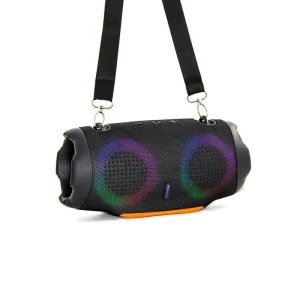 XTRMM4 MINI RGB Wireless BT Fabric Speaker Colorful Outdoor Portable Belt Subwoofer Sound System Waterproof IPX4 Music Player