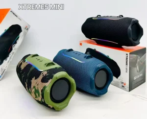 Xtreme5 Mini Speaker Portable Wireless Waterproof Bass Speaker Outdoor Music Player Low End Amplifier with 1800mAh Battery