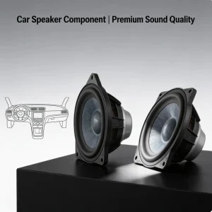Xuming 105 Universal 4 Inch 4 Way Plastic Midrange Speaker for Car Door Dash Mount 20W 40W Audio System Refitting
