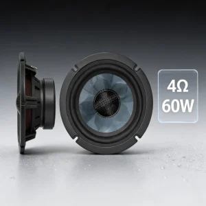 Xuming Manufacturer Universal Nano Carbon Subwoofer Car Audio Speaker 45w/100w Sub Woofer Upgrade -155 6 Inch
