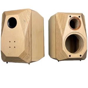 Y-034 5/6.5/8/10 Inch Empty Speaker Cabinet Two Way Real Soild Wood Chassis/Case/Cabinet Bookshelf Speaker Classic DIY