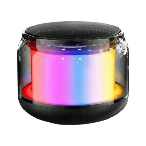 YIN004 Mini Portable Wireless 5.0 Speaker RGB LED Lighting Home Theatre Outdoor Use Computer Battery Powered