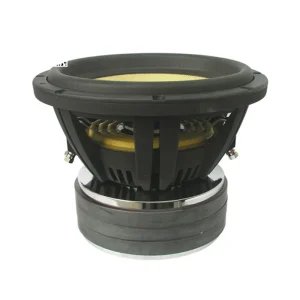 YINBART 8 Inch 120W Max Mid Bass Coaxial Aluminum Car Speaker Unit 4 Ohm