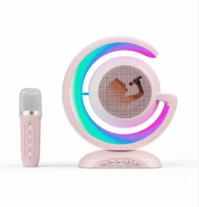 YS 110 Multifunction Smart Speaker Karaoke Speaker New Lighting Atmosphere Feel Family Singing Portable Speaker